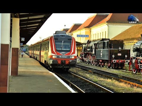 Trenuri Matinale in Gara Oradea/Morning Trains in Oradea Station - 30 August 2018