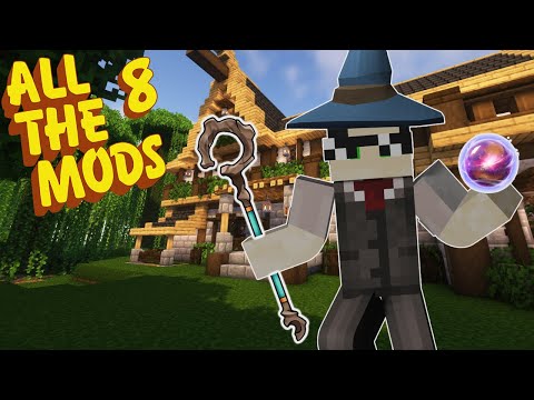 TheSkylord - Becoming a MAGE in Minecraft | ATM8