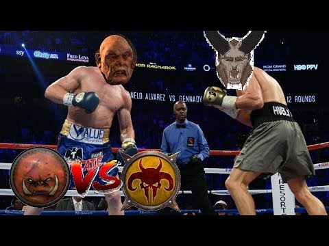 Greenskins vs Beastmen | GIANT ON GIANT - Total War Warhammer 2