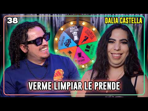 Verdad o Shot T2 EP38 Verme limpiar le prende | Dalia Castella