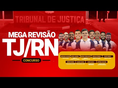 CONCURSO TJ/RN - MEGA REVISÃO DE VÉSPERA