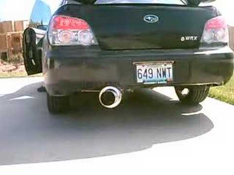 Megan Racing Catback on a 2006 WRX