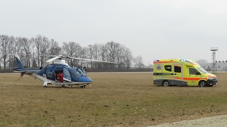 Helikopterska nujna medicinska pomoč prvič v Ljutomeru