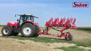 Otočný polonesený pluh - SUKOV ArcoAgro 140