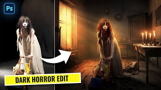 Create a Creepy Haunted Doll Scene in Photoshop