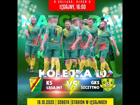 KS Łęgajny – GKS Szczytno 1:2 (18.10.2025) | 10. kolejka klasy A | SKRÓT MECZU