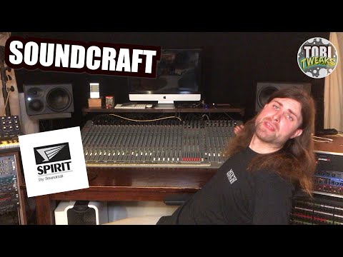 Soundcraft Spirit Studio 24 Channel 1990 image 10