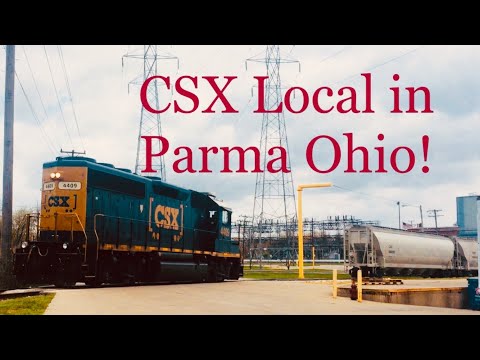 Chasing a CSX local out of Parma + Switching Jobs!