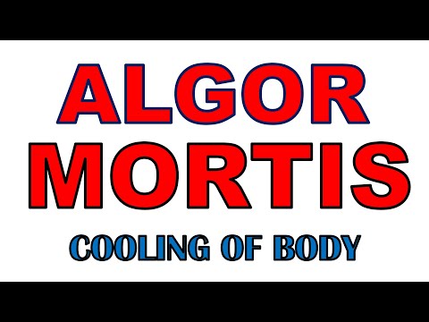 Algor Mortis | Cooling of Body | Forensic Medicine | Dr Krup Vasavda
