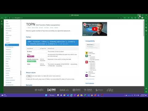 Handling Ties with TOPN