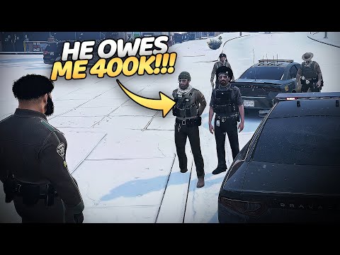 Mr. K Chases Down and Arrests Denis Over a Past-Due Debt | ProdigyRP 2.7