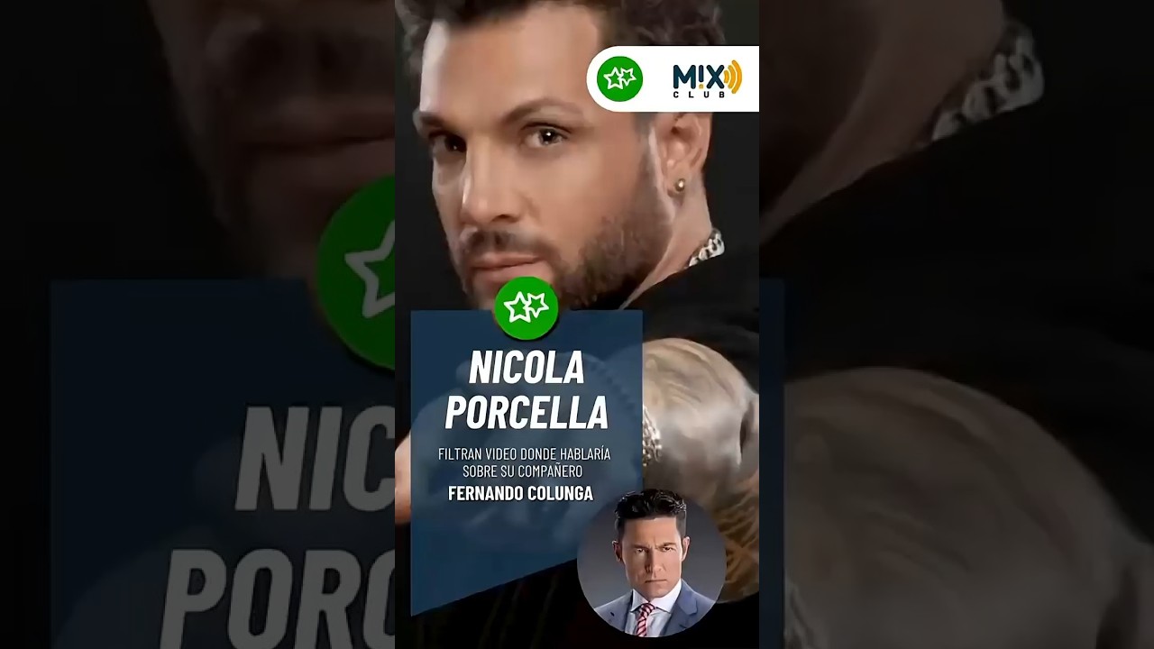 Nicola Porcella y el audio bomba sobre Colunga