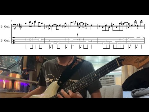 Chick Corea - Spain soli transcription (Bass cover) // River Messa