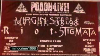 (AUDIO) RIOT -altar of the king- live@Rodon Club (Athens, 24.5.1998)
