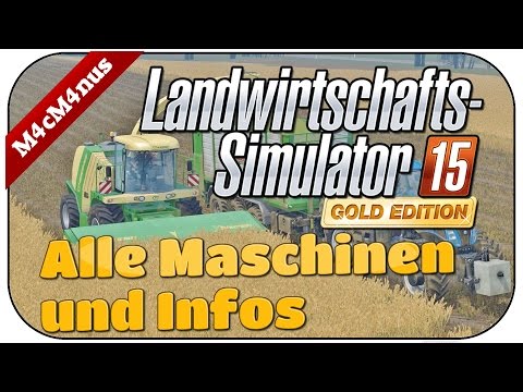 Farming Simulator 15 Gold Edition - Alle Fahrzeuge und Infos