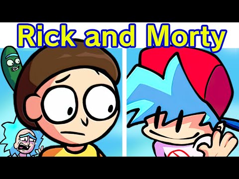 Friday Night Funkin' VS Rick and Morty | Get Schwiftying on a Friday Night V1 (FNF MOD/Cartoon)