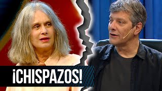 Juana Molina se quedó helada ante una frase picante de Mario Pergolini: “De eso no hay dudas”