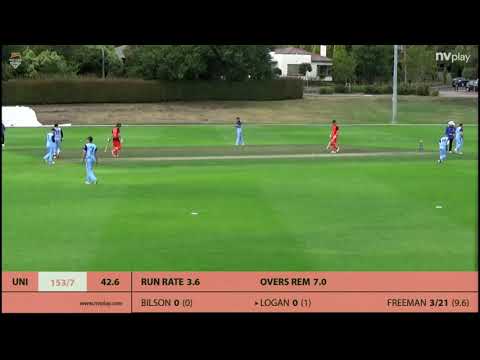 Highlights - CTPL One Day -  University v Lindisfarne 1st Grade