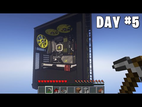 Insane: Building Gaming PC in Minecraft