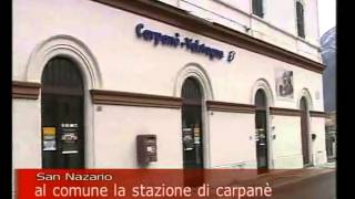 preview picture of video 'La stazione Carpanè-Valstagna-bassanonotizie23012013'