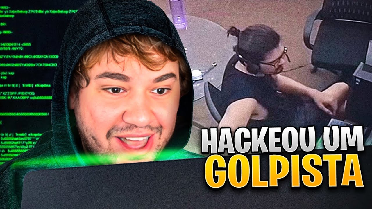 Hackeei um Golpista e Observei ele por Uma Semana! - React Inv3nção