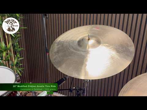 20" Modified Zildjian Avedis Thin Ride 1850gr (VIDEO) image 9