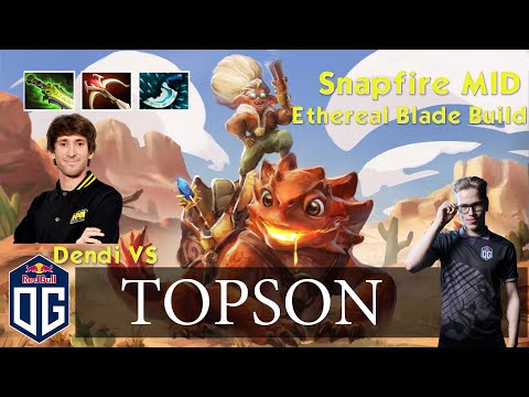 TOPSON - Snapfire MID | Dota 2 GOD Player