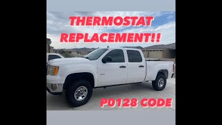 How To Replace Thermostats On Duramax Engine (LMM P0128 Code)