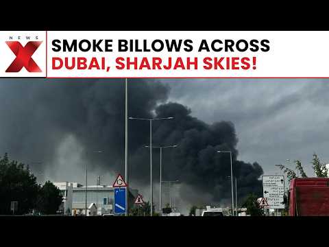 Satellite Images Show Mysterious Smoke Rising Near Dubai Port Shock World