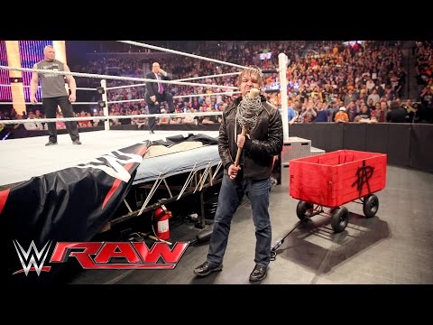 Dean Ambrose Thought That Little Red Wagon Bit From Last Year Was Stupid, Did It Anyway