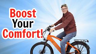 7 Upgrades to Make Your Ebike Ride Way More Comfortable!