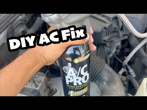 Fix Your Air Conditioning with A/C Pro Recharge Kit | DIY AC Repair Toyota Tacoma
