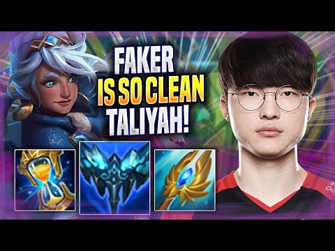 FAKER IS SO CLEAN WITH TALIYAH! - T1 Faker Plays Taliyah MID vs Zeri! | Season 2022