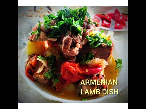 #INDIAN LEARNS TO MAKE #KHASHLAMA - ARMENIAN LAMB DISH IN AN ARMENIAN HOUSE
