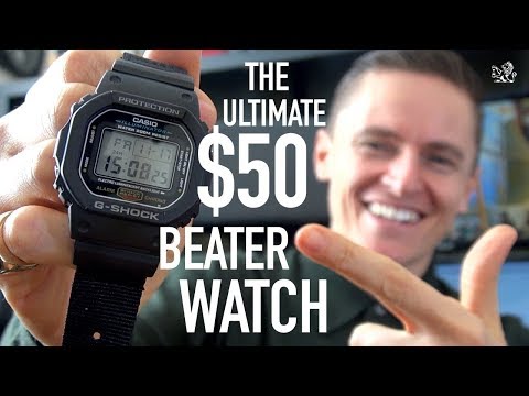 5 Reasons Why Everyone Should Own This $50 Watch - The Classic G-Shock DW5600 Series