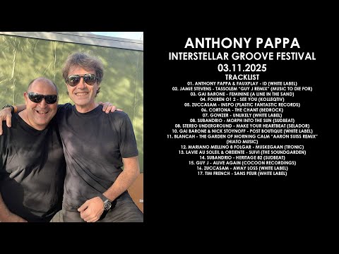ANTHONY PAPPA (Australia) @ Interstellar Groove Festival 03.11.2025