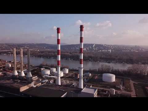 Ada Ciganlija - Novi Beogradi Ušće aeral video