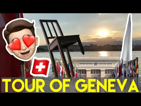 Top 13 things to see in GENEVA, half day tour in 4K