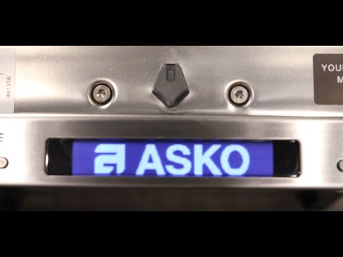 ASKO - Placing Dishwasher into Sabbath Mode