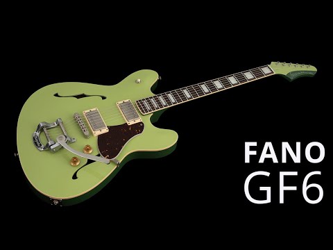 Fano GF6 Alt de Facto Set Neck - Gretsch 2-Tone Green image 19