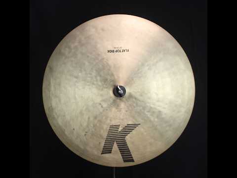 Vintage Zildjian 20" 1980's EAK Flat Top Ride - 2468g (video demo) image 3