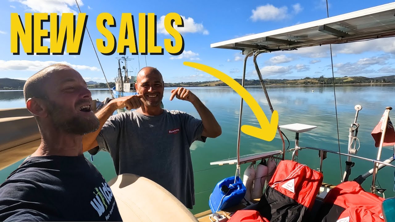"THESE SAILS ARE AMAZING" / Sailing Around NZ Pt 20  Ep 165