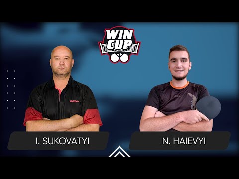 00:45 Ihor Sukovatyi - Nazarii Haievyi West 6 WIN CUP 29.03.2024 | TABLE TENNIS WINCUP