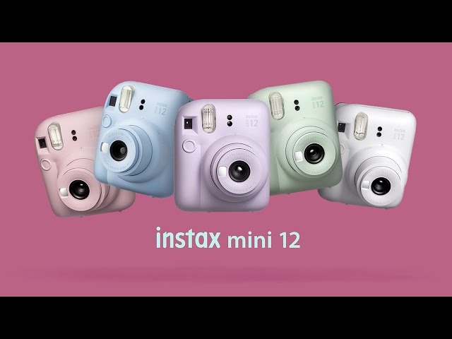 Vidéo FUJIFILM INSTAX MINI 12 BLUE