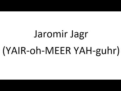 How to Pronounce Jaromir Jagr - NHL Hockey Player