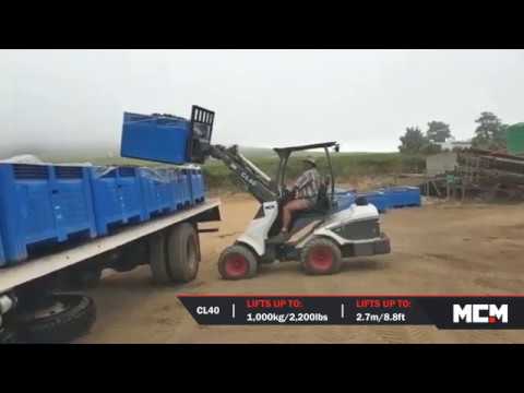 MCM CL40 Multi-Loader with Forklift Attachment