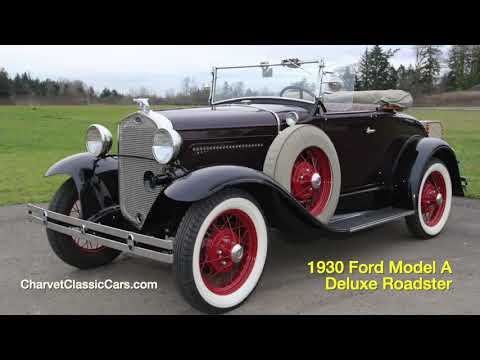 TEST DRIVE: 1930 Ford Model A Deluxe Roadster - Charvet Classic Cars