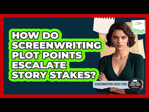 How Do Screenwriting Plot Points Escalate Story Stakes? - Screenwriter's Cheat Code