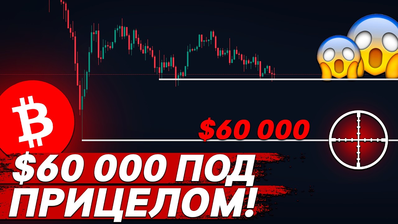 🚨СРОЧНО, БИТКОИН ТОЧНО ВЫБЬЕТ 60.000$!