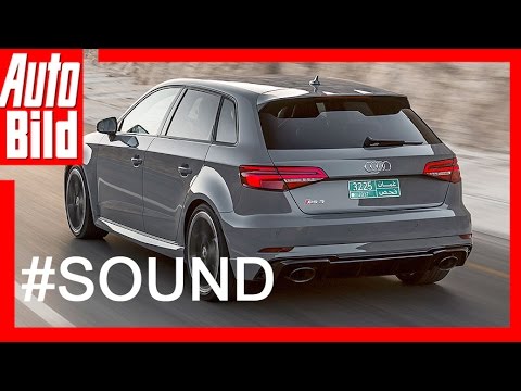 Audi RS 3 Facelift Sound (2017) - So klingen 400 PS